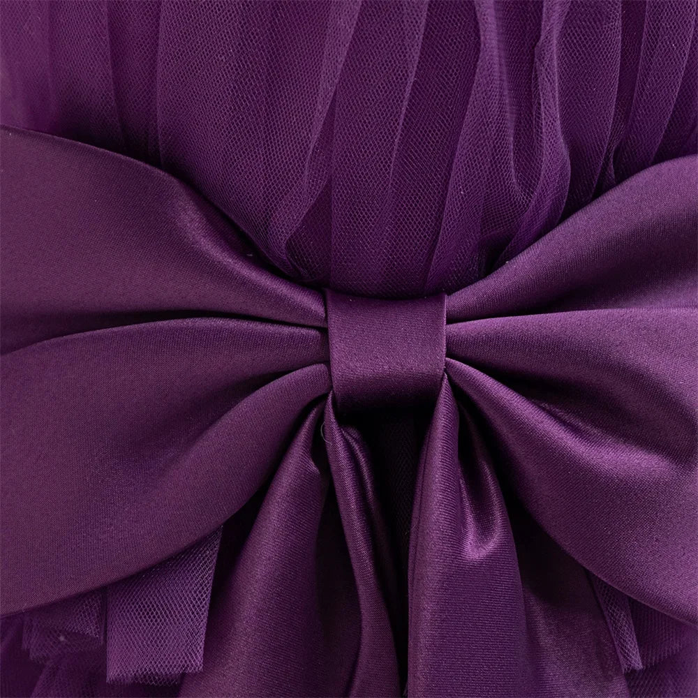 Vestido formal morado Belle Étoile