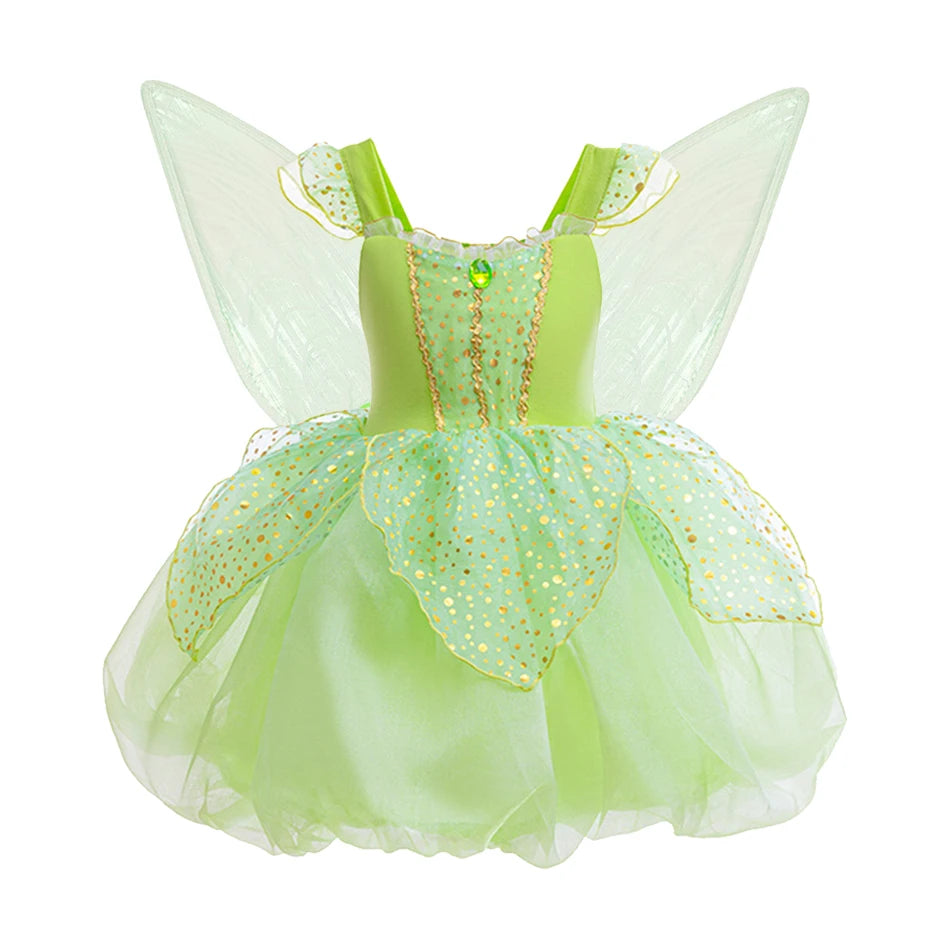 Déguisement fée fille vert - Félicia