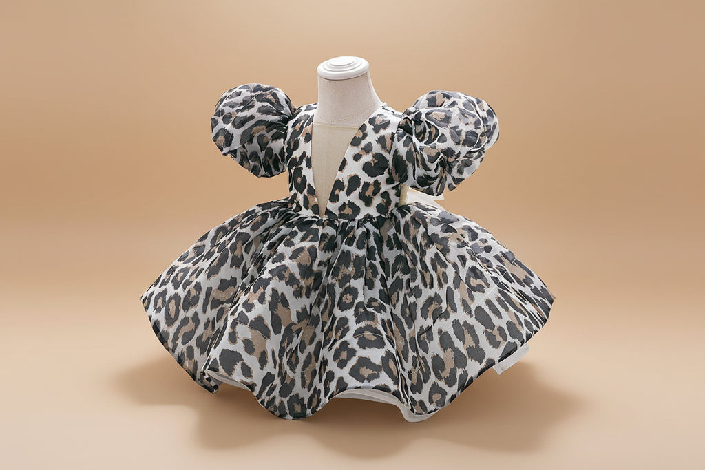 Leopard Robe Kid Robe enfant imprimé Léopard – L’Univers de la Licorne – Robes de ...