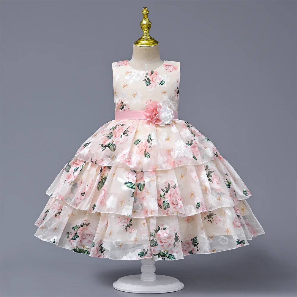 Conjunto formal Flora de 3 piezas