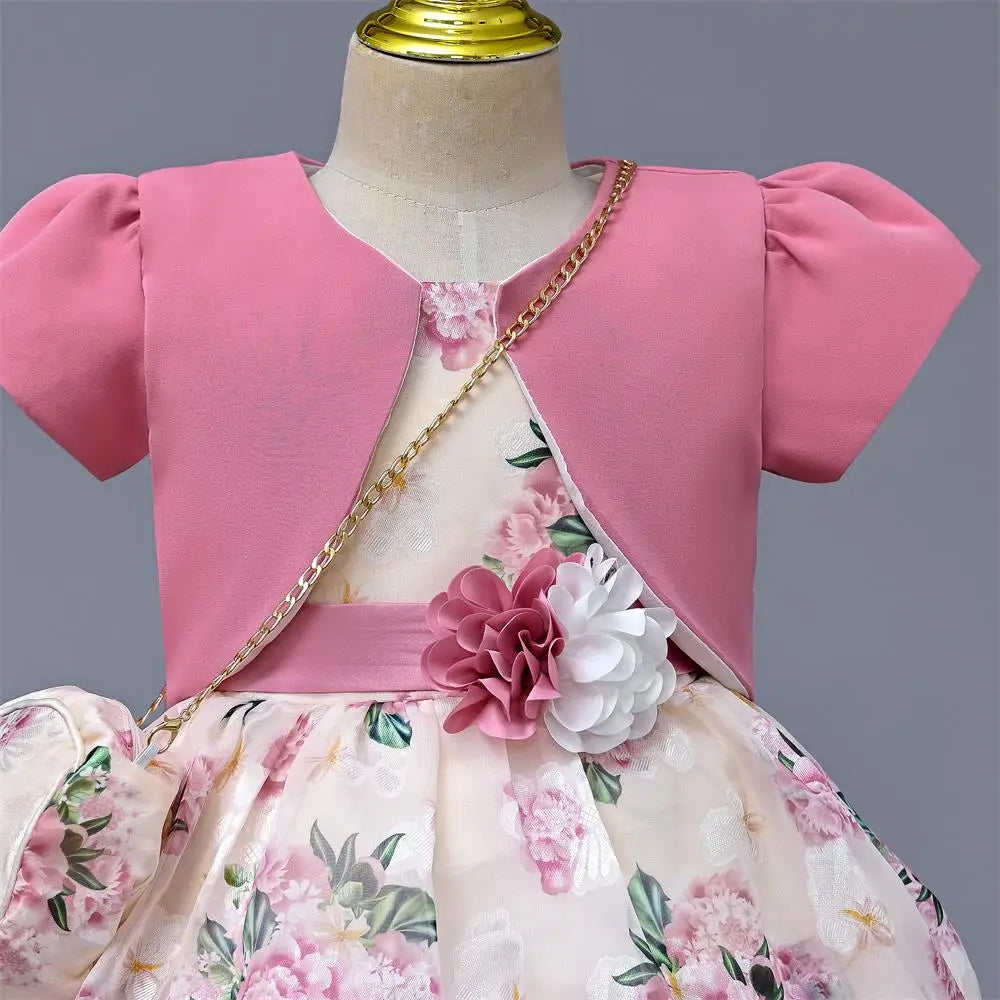 Conjunto formal Flora de 3 piezas