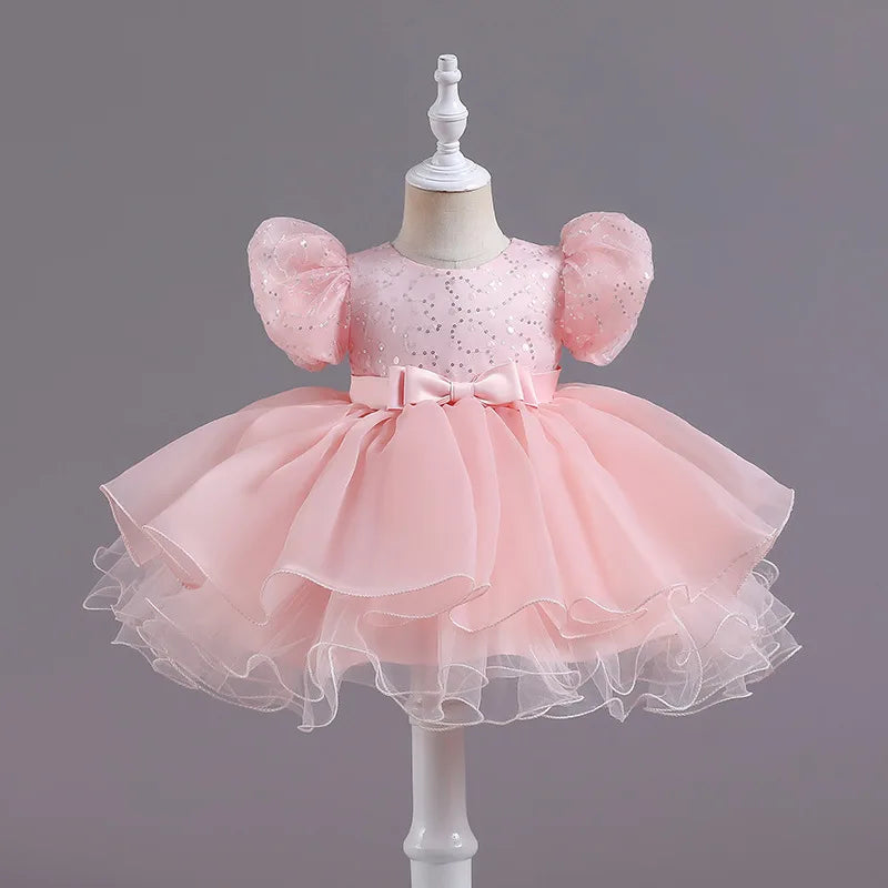 Vestido formal de princesa para niña