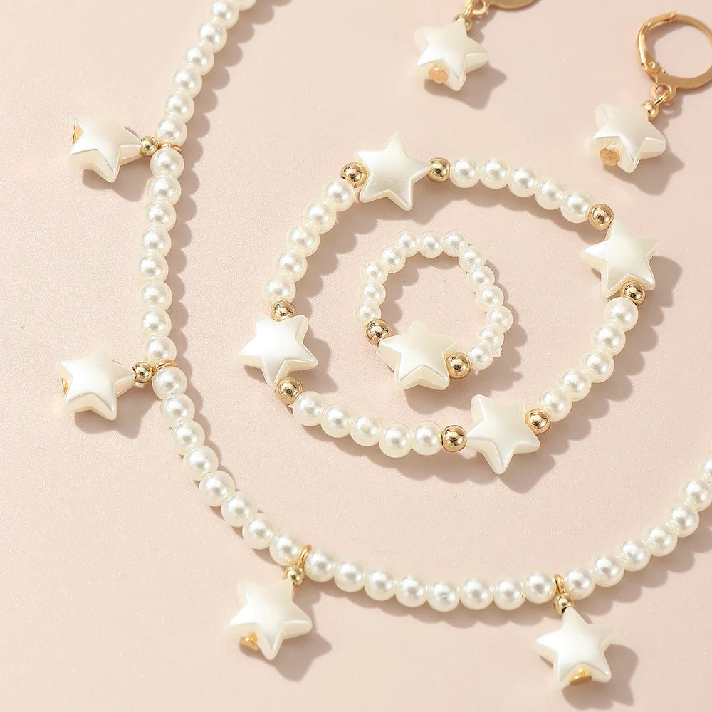 Ensemble de bijoux enfant perle
