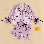 Pyjama fille - 2 pièces noeud