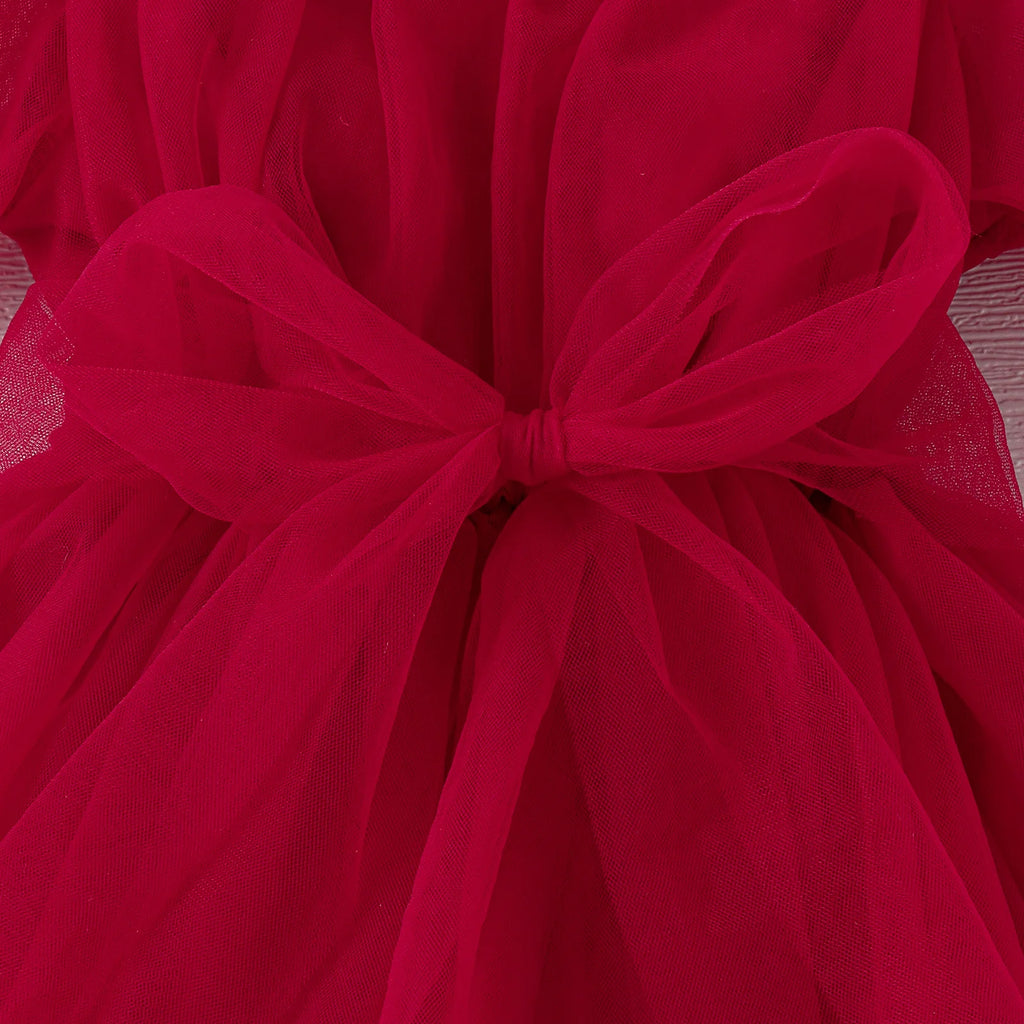 Mameluco navideño rojo y verde para bebé