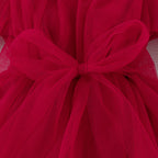 Mameluco navideño rojo y verde para bebé