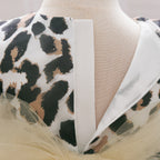 Robe enfant imprimé Léopard