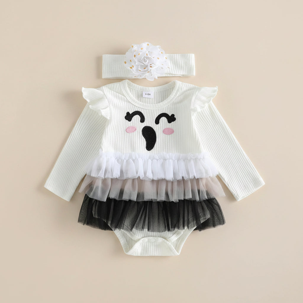 Barboteuse bébé Halloween - Citrounette