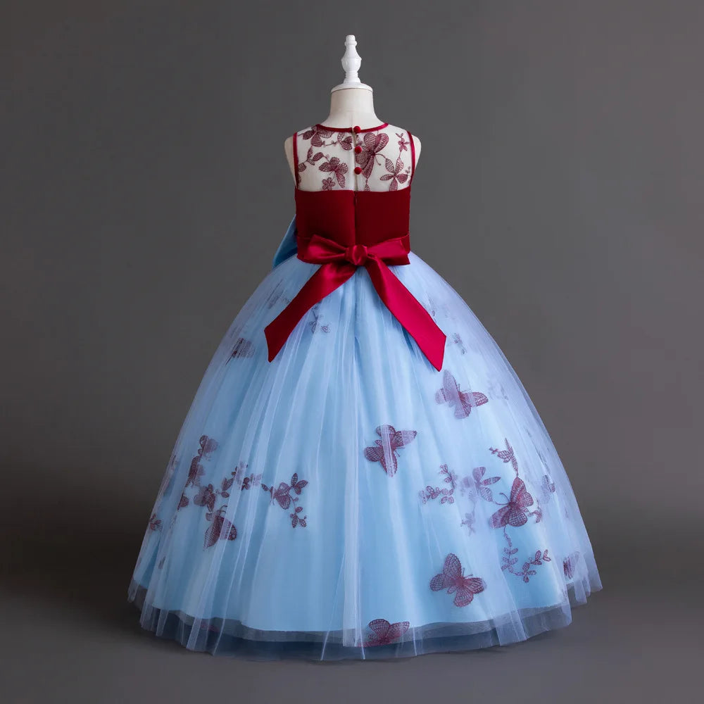 Robe de princesse anniversaire fille Enchanté