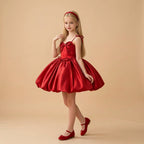 Robe satinée Nöel enfant - Julia