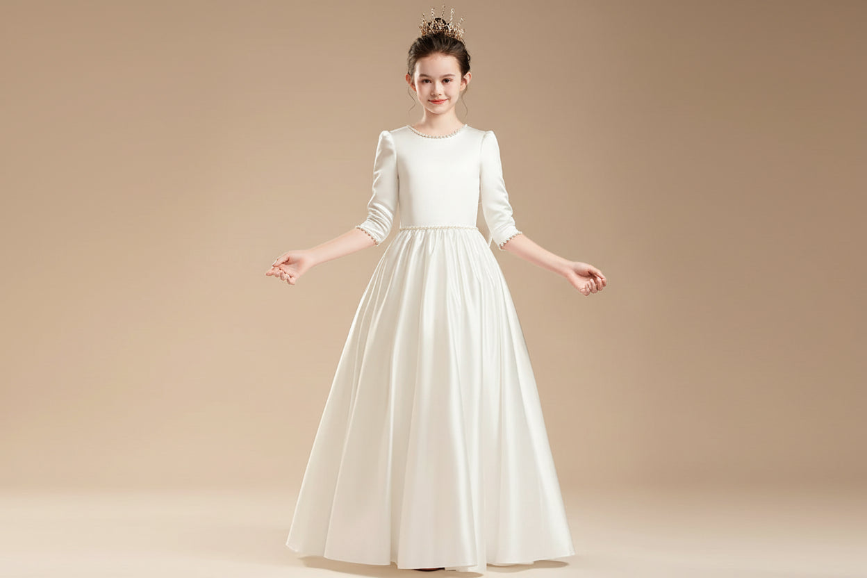 Robe de cérémonie de mariage enfant - Nella