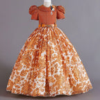 Vestido formal de princesa