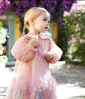 Robe anniversaire pour enfant lovely - L'univers de la licorne