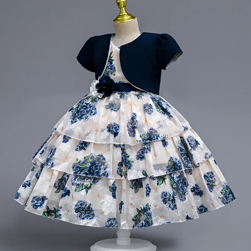 Conjunto formal Flora de 3 piezas