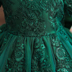 Robe de princesse pour anniversaire dorure