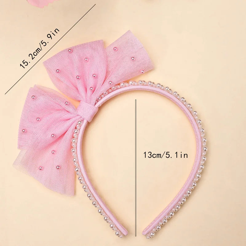 Diadema infantil con cuentas