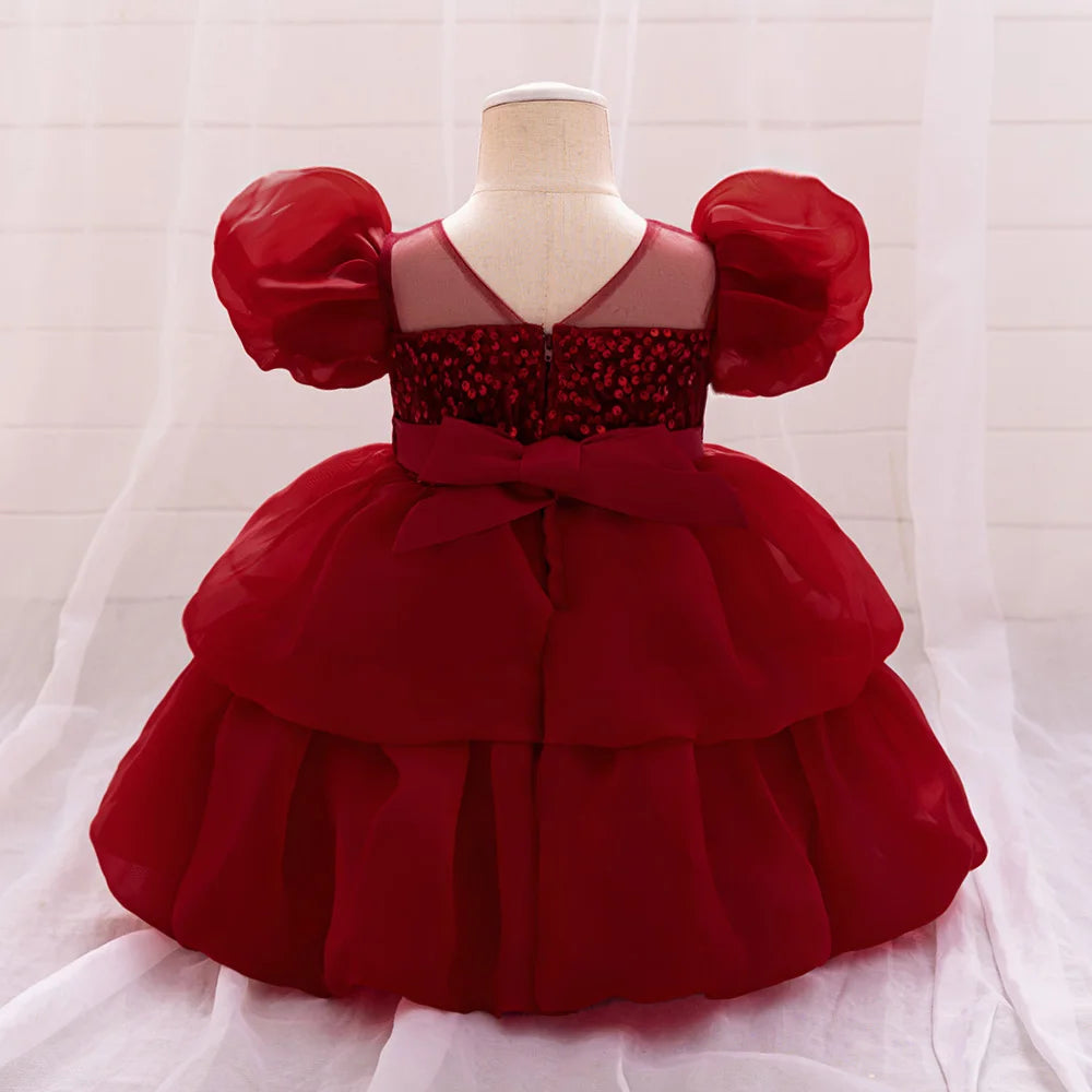 Vestido formal de Navidad de Vera