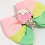 Lot de 2 barrettes colorées pour fille