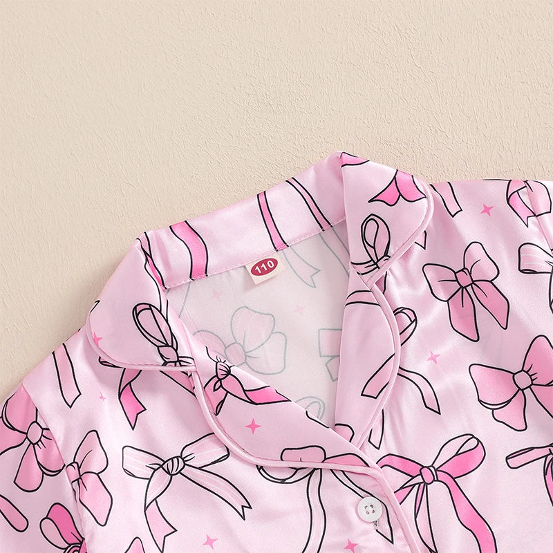 Pyjama enfant - Satiné short noeud