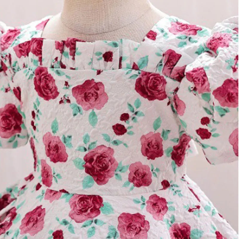 Vestido de flores Cléo para niños