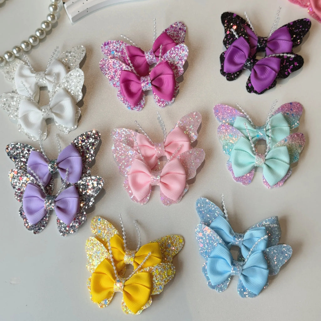 Conjunto de 2 accesorios de mariposa