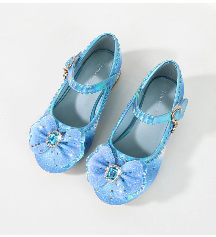 Ballerine fille arc en ciel - Petit talon