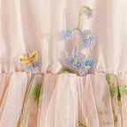 Vestido de princesa mariposa para niñas