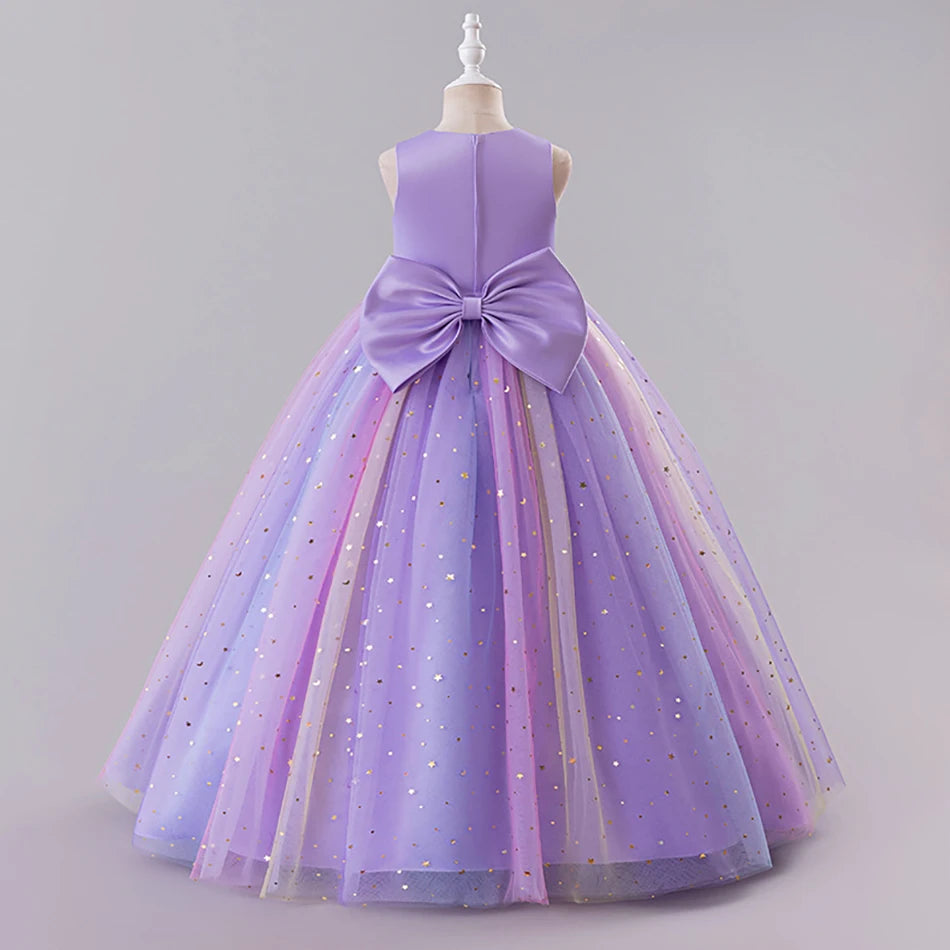 Robe anniversaire coloré - Lilia