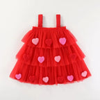 Robe enfant fille petit coeur