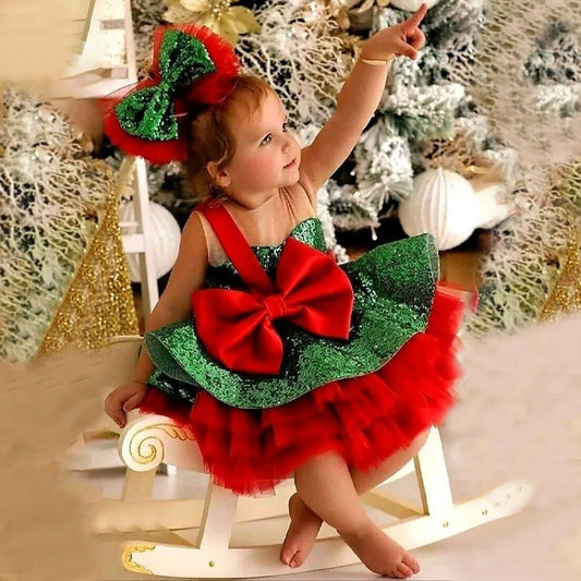 Robe de noël enfant Zoé