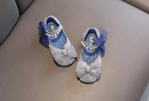 Ballerine fille Nouvel An bleu