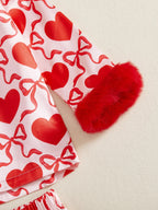 Pyjama fille - 2 pièces coeur love