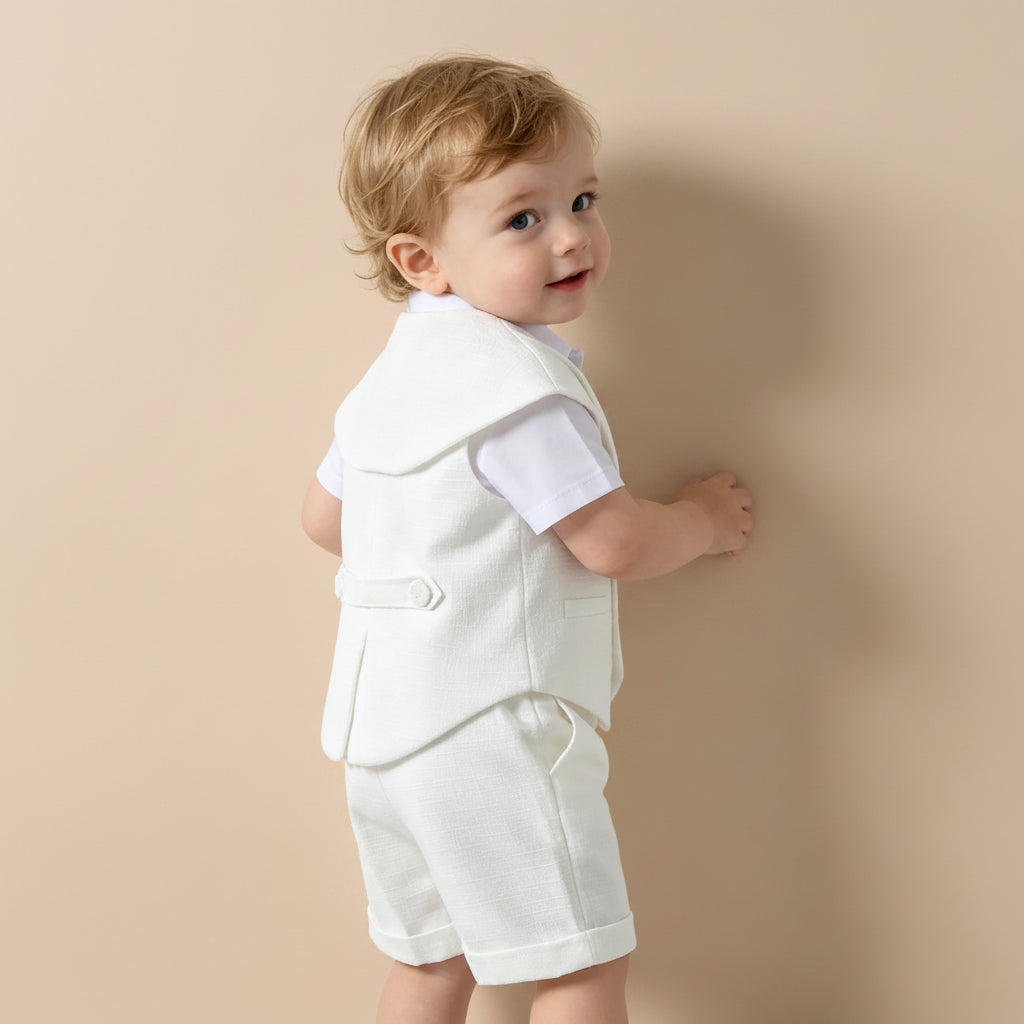 Costume pour baptême garçon - Ange