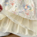 Robe de printemps fille - Cérémonie Tulipe