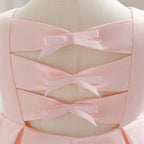 Robe anniversaire bébé - Noeud papillon Léane