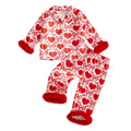 Pyjama fille - 2 pièces coeur love