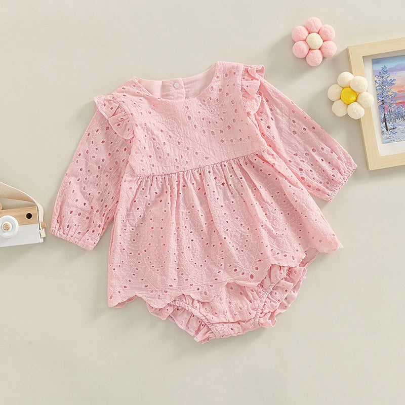 Robe bébé baptême avec short