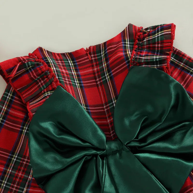 Robe Écossaise de noël bébé Margaux