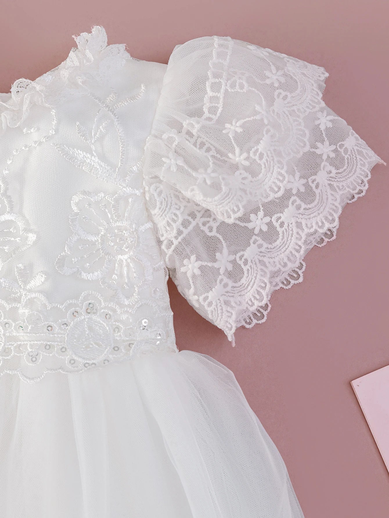 Robe cérémonie bébé - Céleste