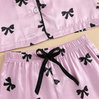 Pyjama fille - 2 pièces noeud