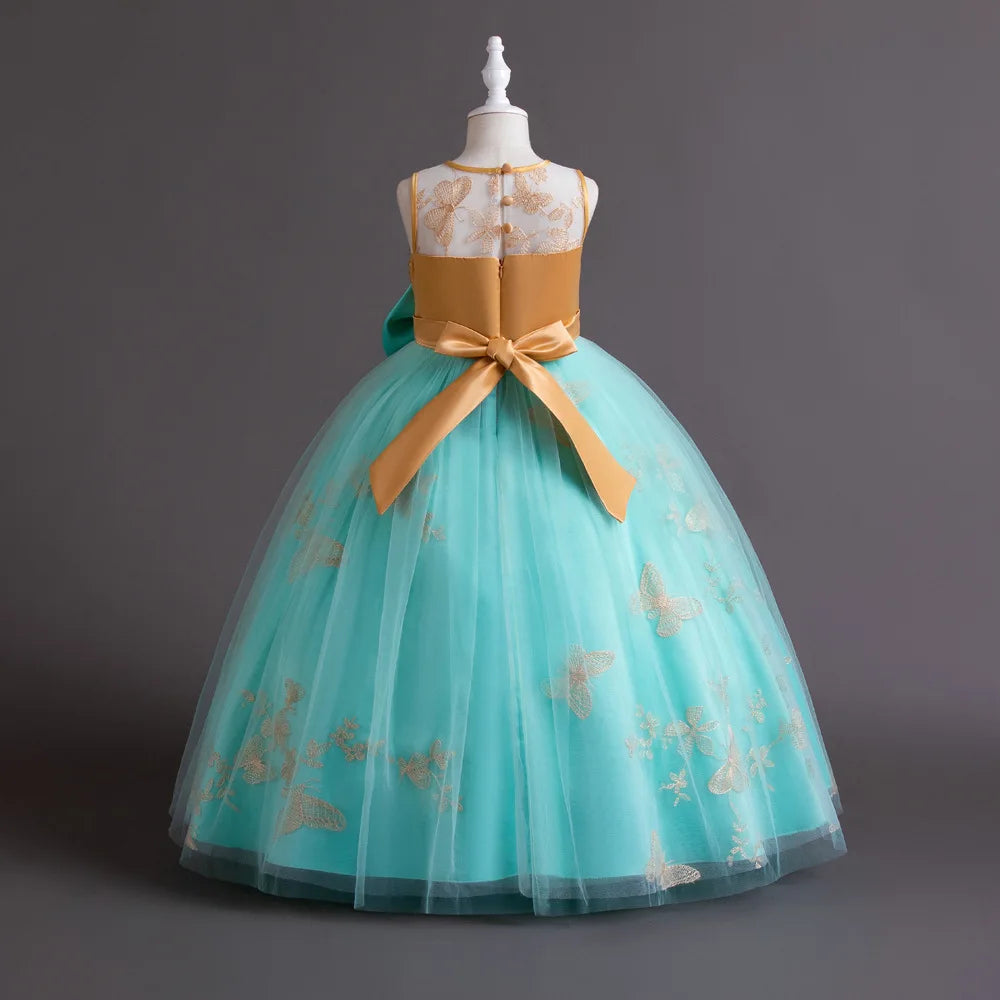 Robe de princesse anniversaire fille Enchanté