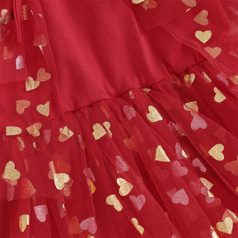 Vestido de bebé para el día de San Valentín