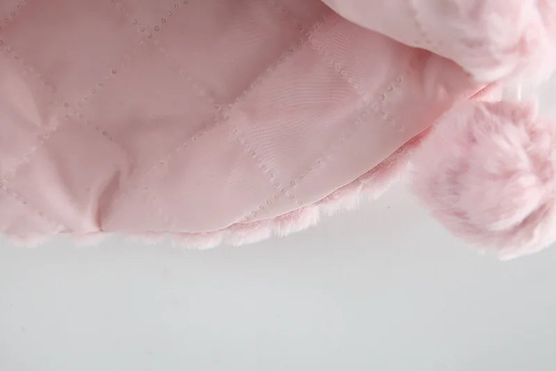 Gilet senza maniche per bambine con fiori