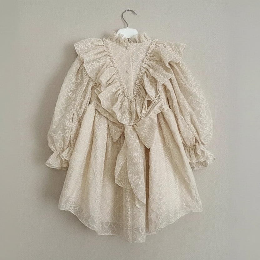 Robe de cérémonie fille bohème - Kamila