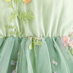 Vestido de princesa mariposa para niñas