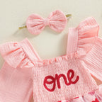 Barboteuse bébé  - Saint Valentin One