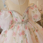 Abito da ragazza a fiori