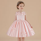 Robe anniversaire fille - Noeud papillon Léa