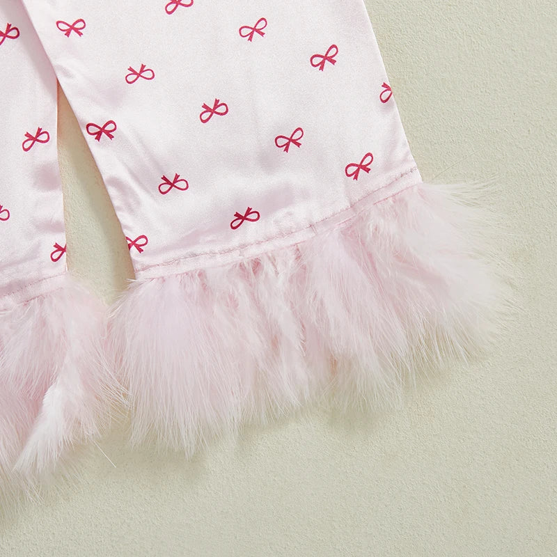 Pyjama enfant fille - Petit noeud - L'univers de la licorne