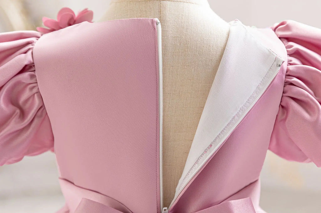 Vestido formal de niña Lila